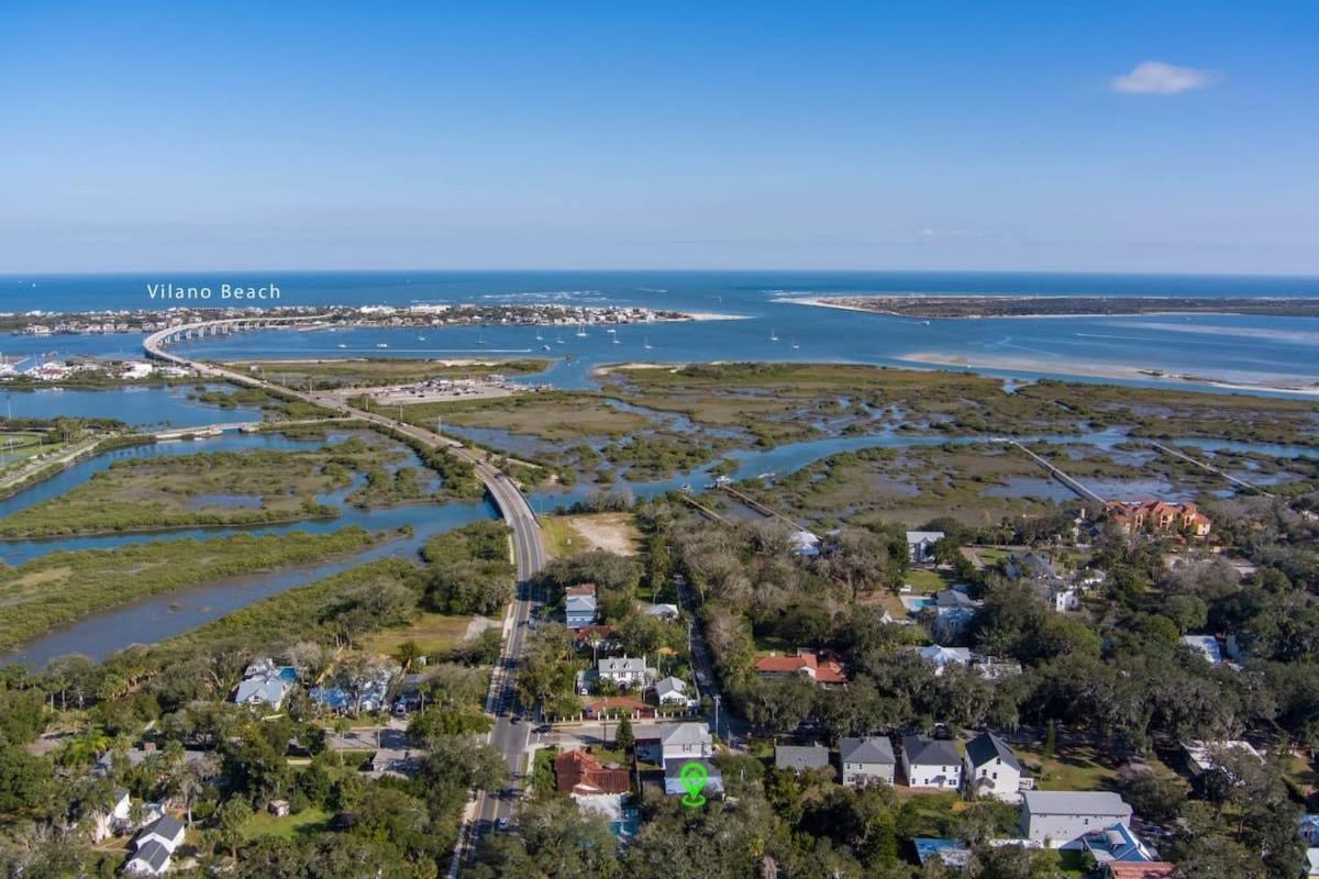 Downtown St Aug Home By Fountain Of Youth Pool Spa By Beach Add Golf Cart St. Augustine Eksteriør bilde